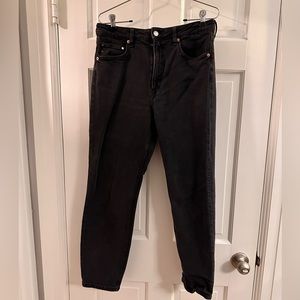 H&M Denim Black Jeans